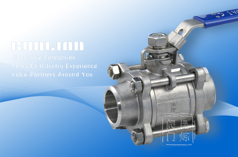 Q61F三片式對(duì)焊球閥 Q61F三片式對(duì)焊球閥