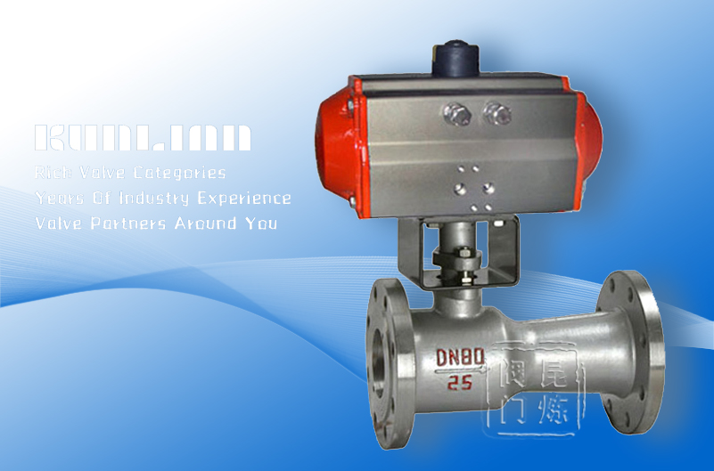 Q641M/PPL氣動一體式高溫球閥 Q641M/PPL氣動一體式高溫球閥