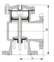 H142X液壓水位控制閥結構圖- 上海昆煉閥門制造有限公司 H142X液壓水位控制閥結構圖- 上海昆煉閥門制造有限公司