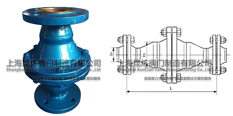 FPB天然氣阻火器結構圖- 上海昆煉閥門制造有限公司 FPB天然氣阻火器結構圖- 上海昆煉閥門制造有限公司
