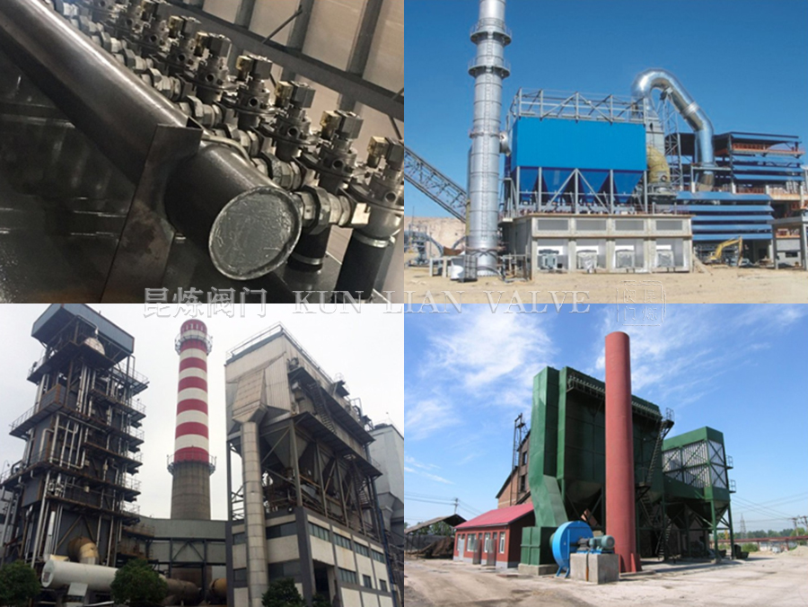 直角法蘭式噴吹閥應用