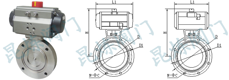 GIQ氣動高真空蝶閥結(jié)構(gòu)圖- 上海昆煉閥門制造有限公司 GIQ氣動高真空蝶閥結(jié)構(gòu)圖- 上海昆煉閥門制造有限公司