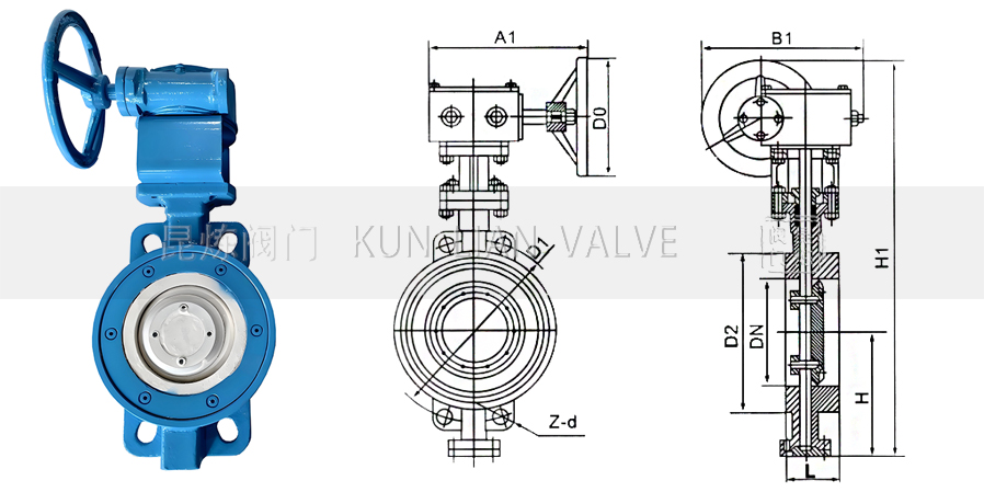 D373TC手動(dòng)對(duì)夾陶瓷蝶閥結(jié)構(gòu)圖- 上海昆煉閥門制造有限公司 D373TC手動(dòng)對(duì)夾陶瓷蝶閥結(jié)構(gòu)圖- 上海昆煉閥門制造有限公司